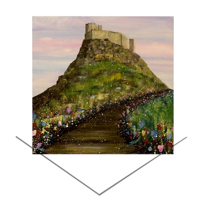 Holy Island 2 Greeting Card